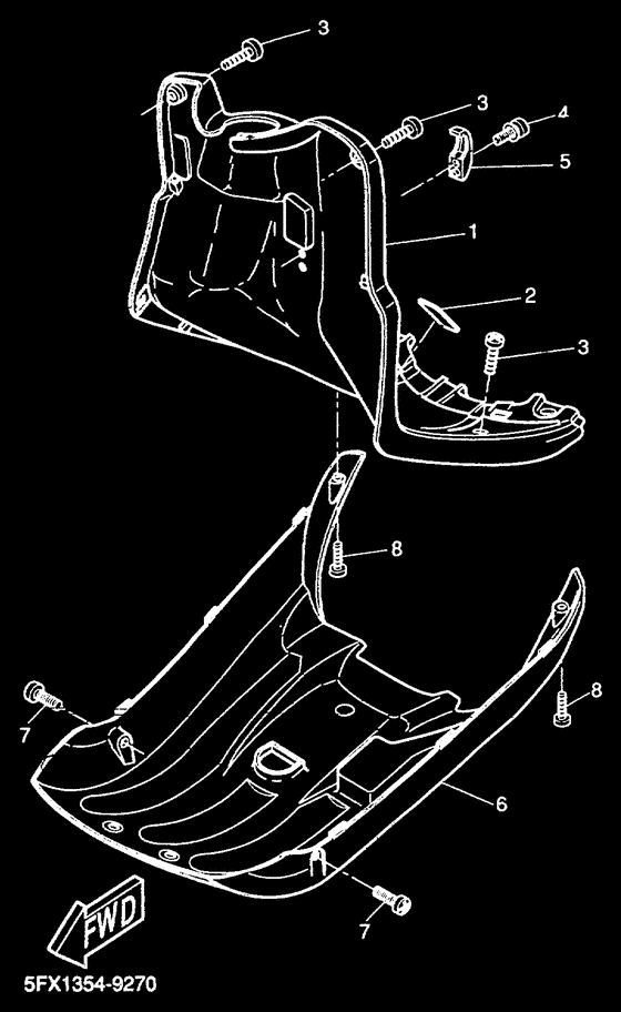 CW50RS Ветровое стекло