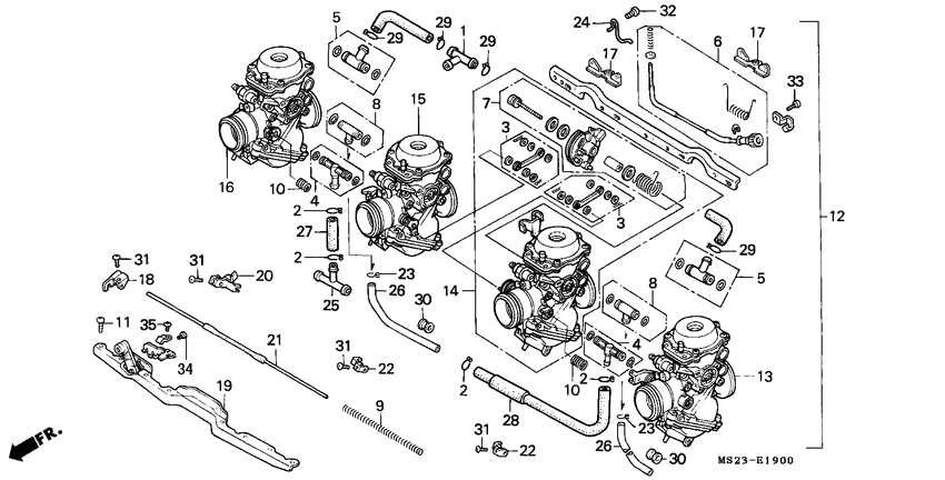 Carburetor assy