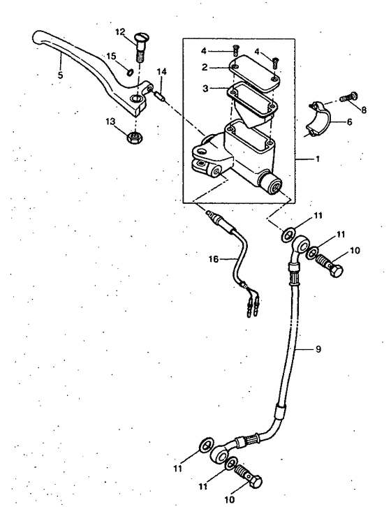 YH50 Главный тормозной цилиндр