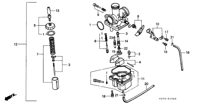 Carburetor assy