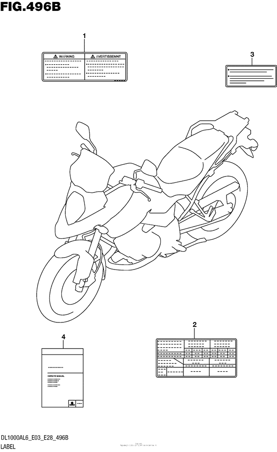 Label (Dl1000Al6 E28)