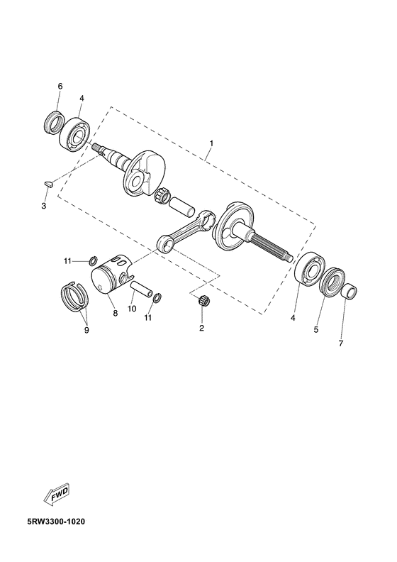 Crankshaft & piston