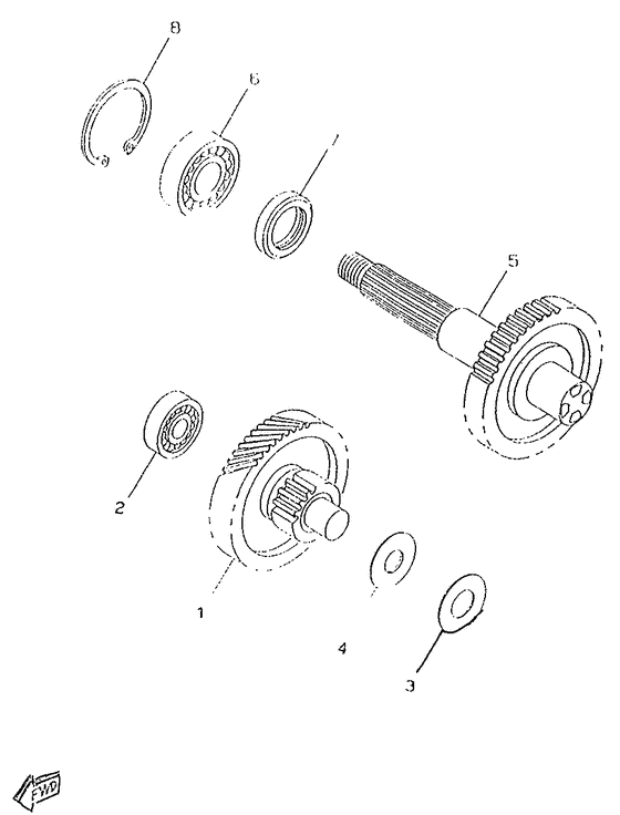 CW50RSP Трансмиссия