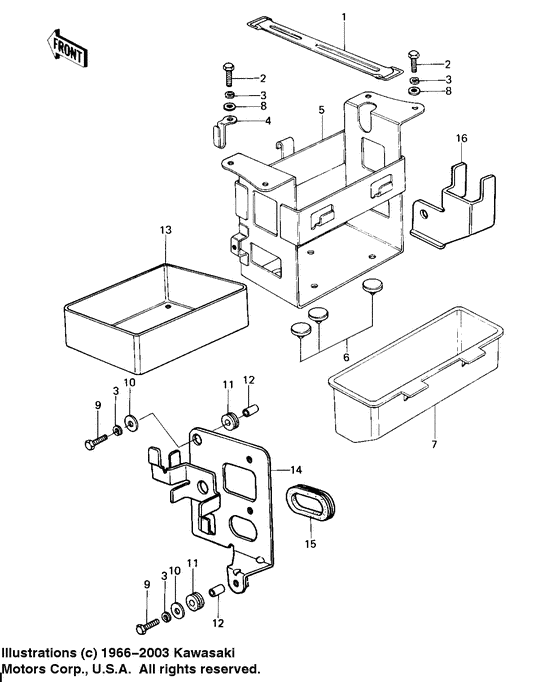 Battery case/tool case