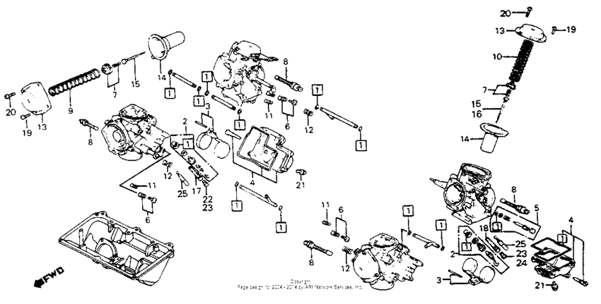 Carburetor component part