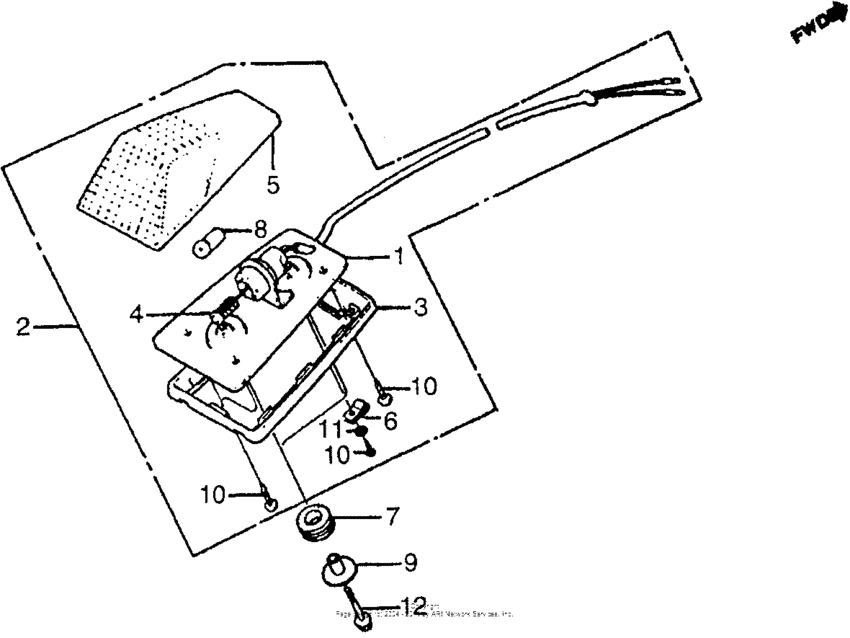 Taillight 83-84