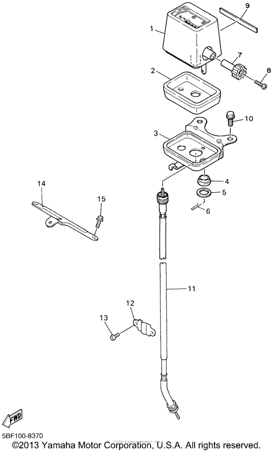 WR400FL Приборы