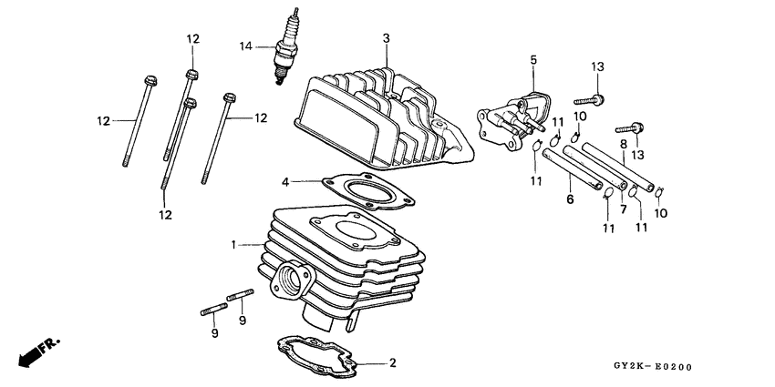 Cylinder/cylinder head