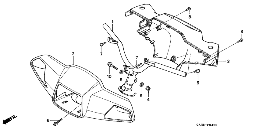 Steering handle/ handle cover