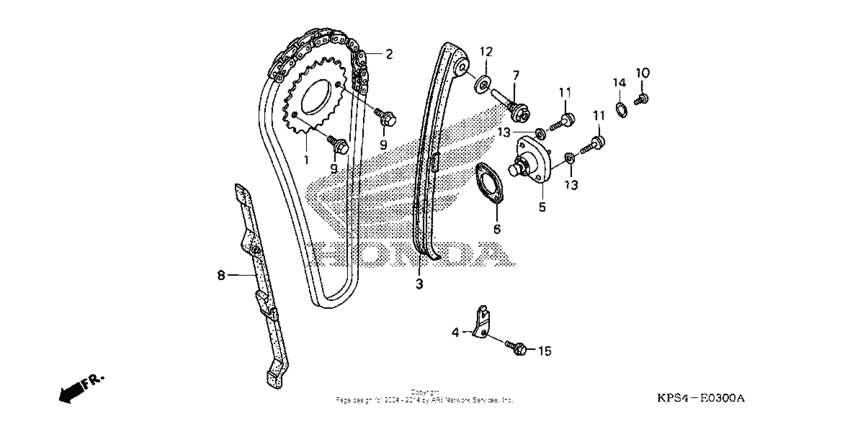 Cam chain + tensioner
