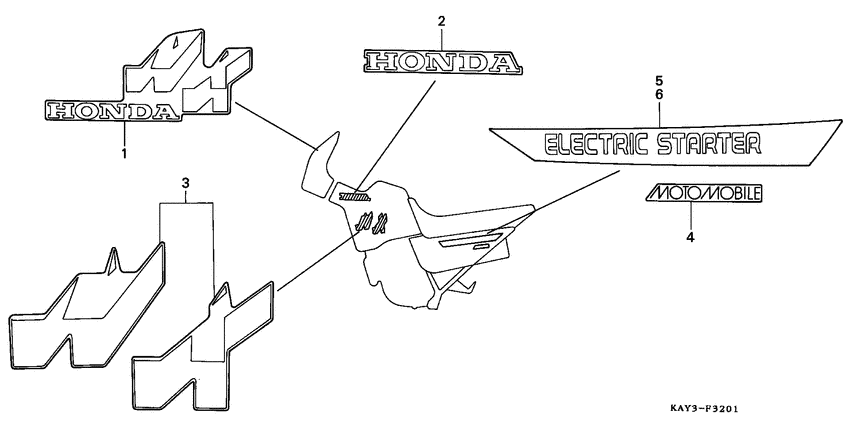 NX125 Наклейка