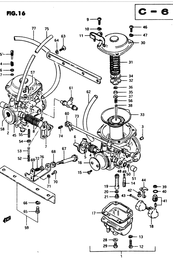 Carburetor assy