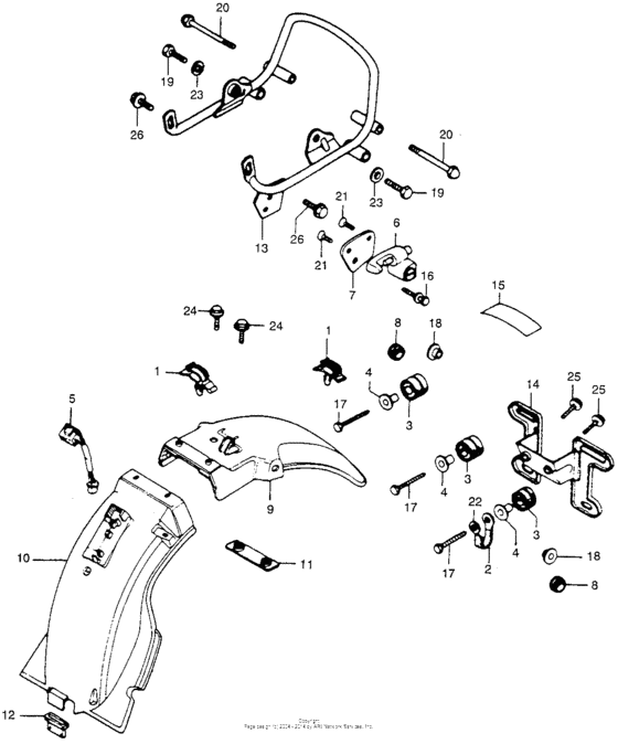 Rear fender ii