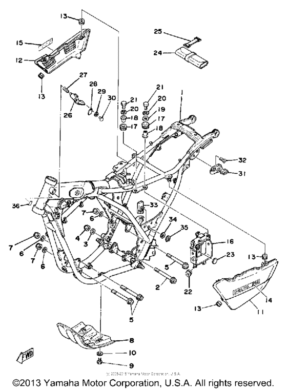 Frame - side cover