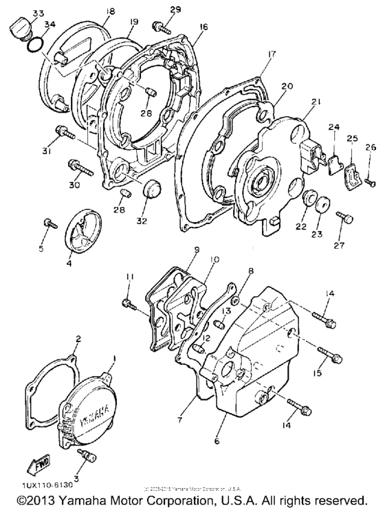FJ1200ADC Боковые крышки