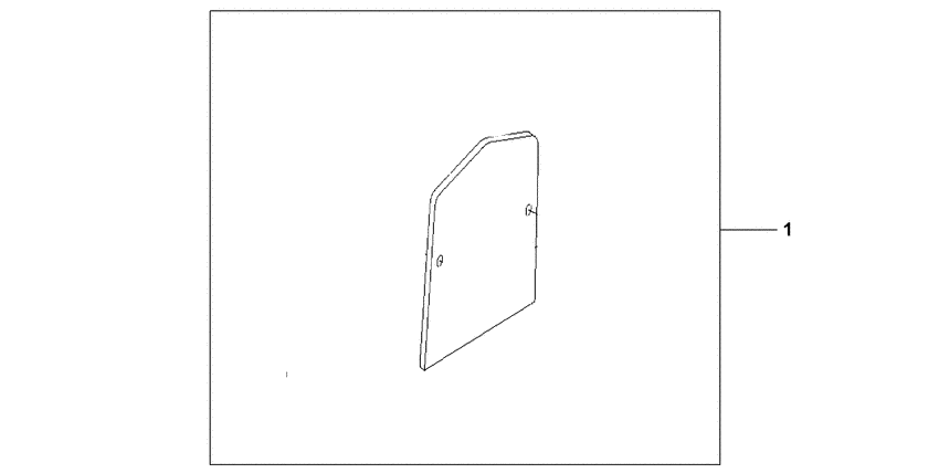 VT1100C3 Backrest trim