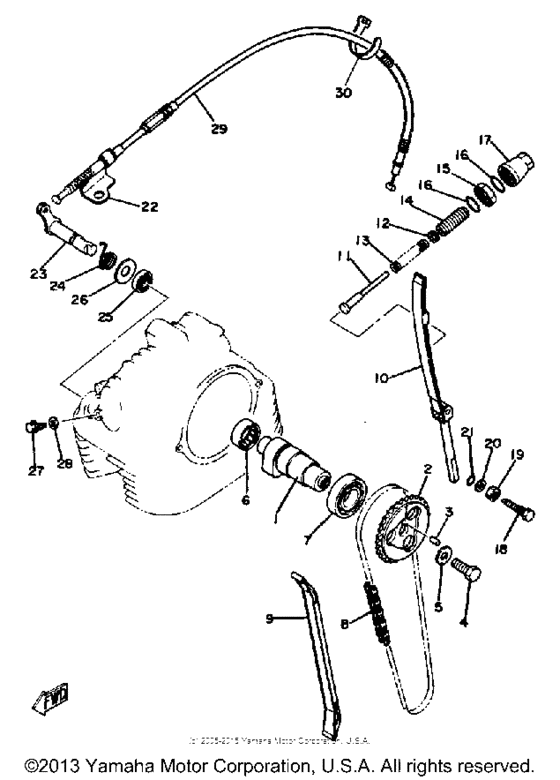 Camshaft - chain