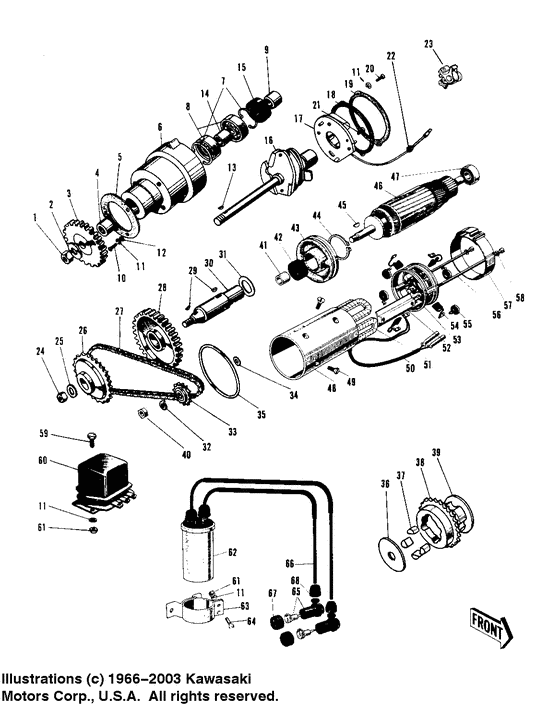 Ignition/generator/regulator