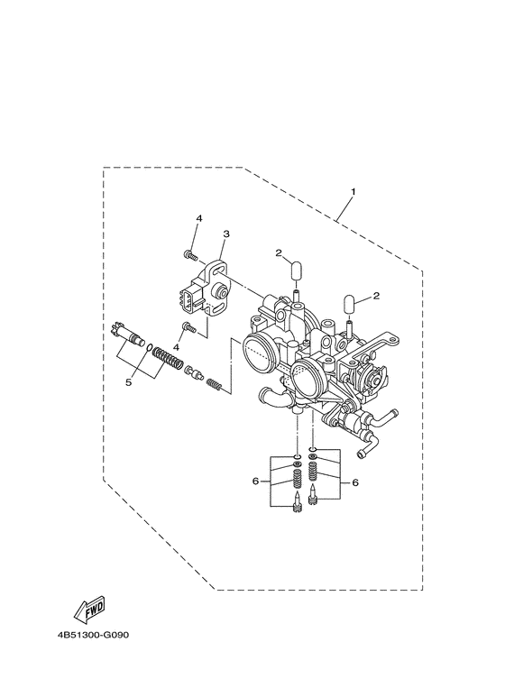 XP500A Впускная система 2