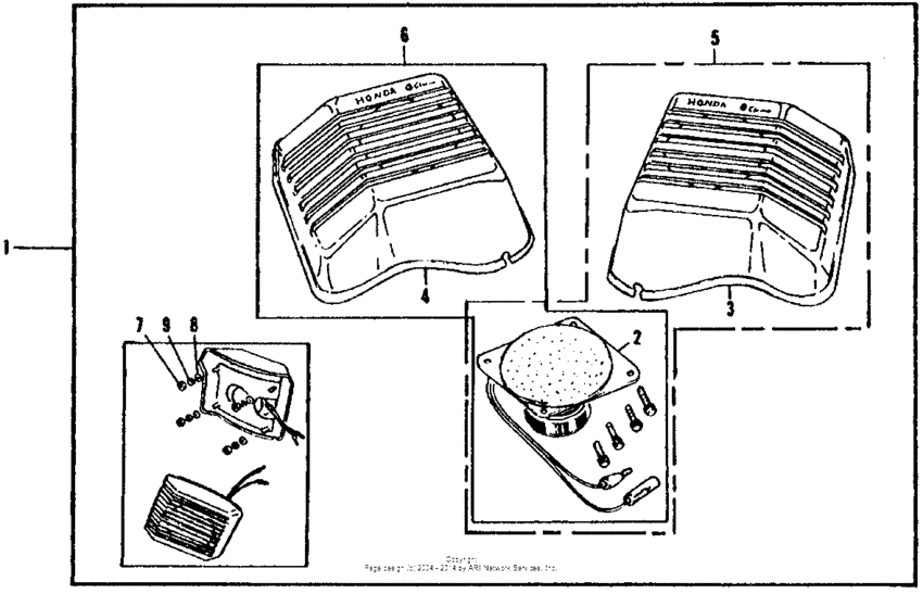 Speaker set (type i & ii audio) 81-82