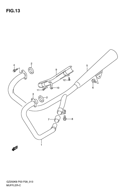 Muffler comp