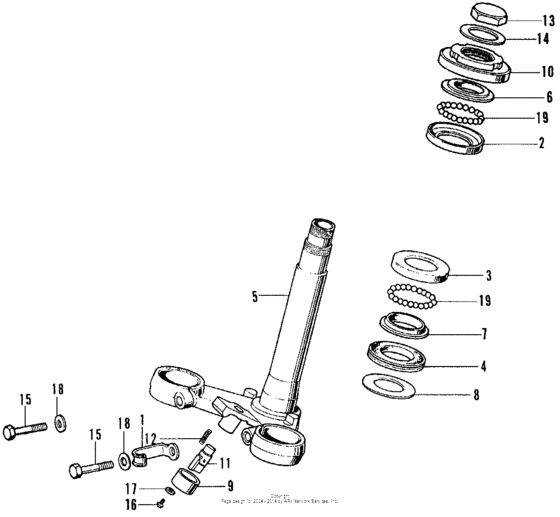 Steering stem k4
