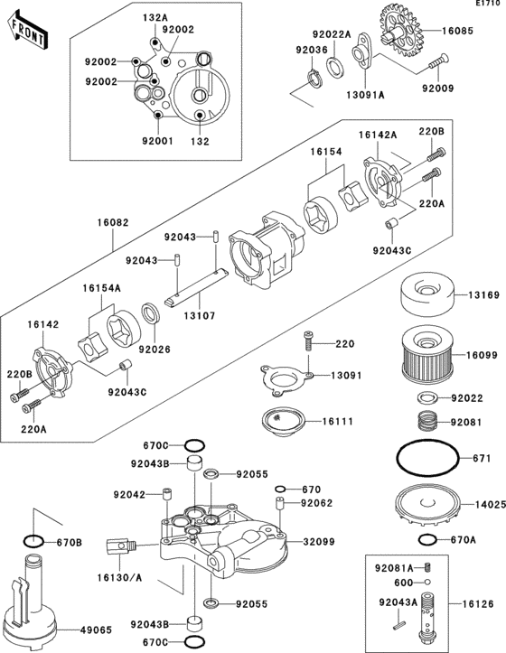 Oil pump/oil filter(1/2)