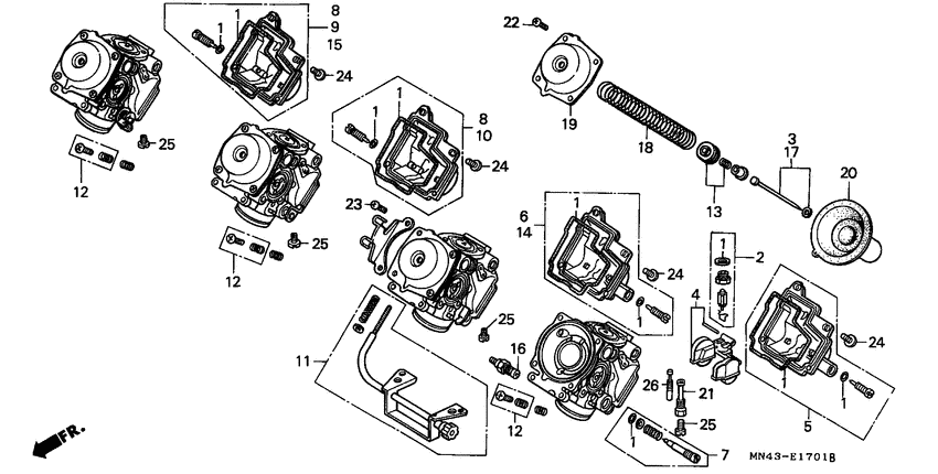 Carburetor assy