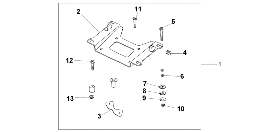 Rear carrier base