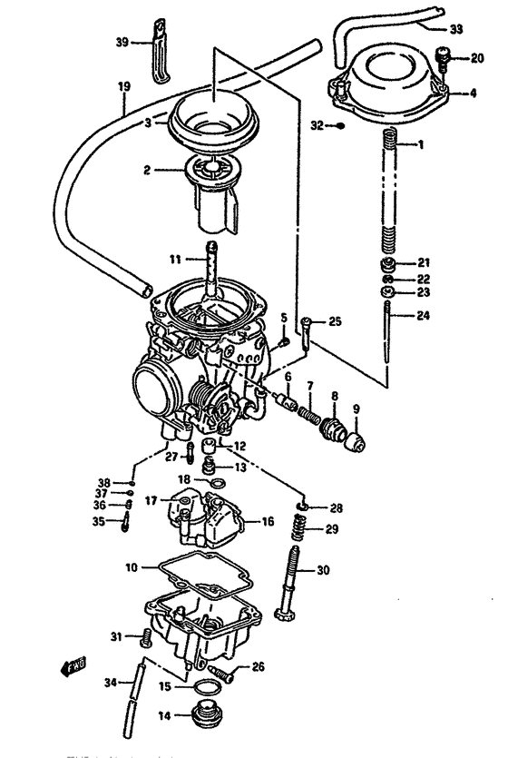 Carburetor assy
