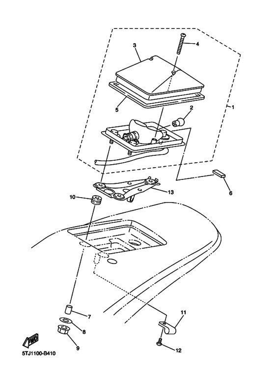 Taillight unit ass`y