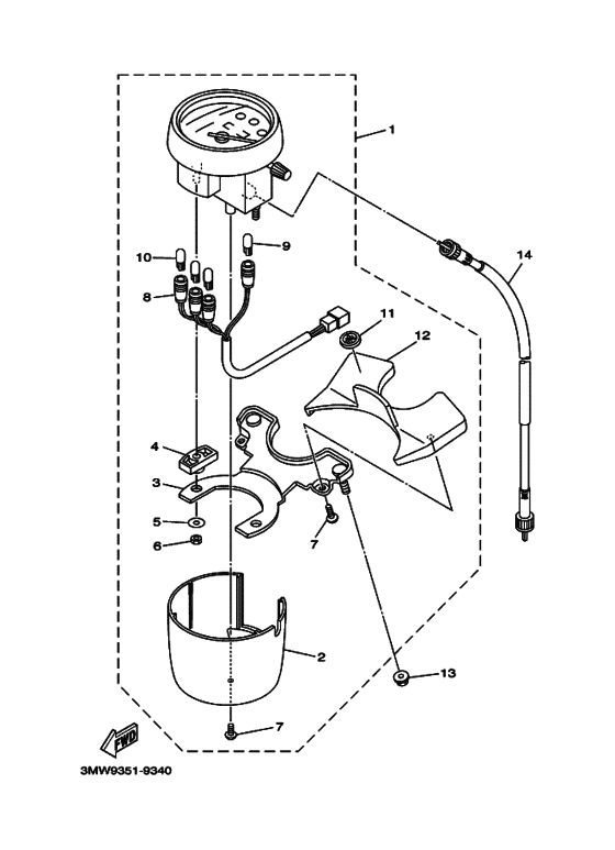 SR125 Измерительный прибор