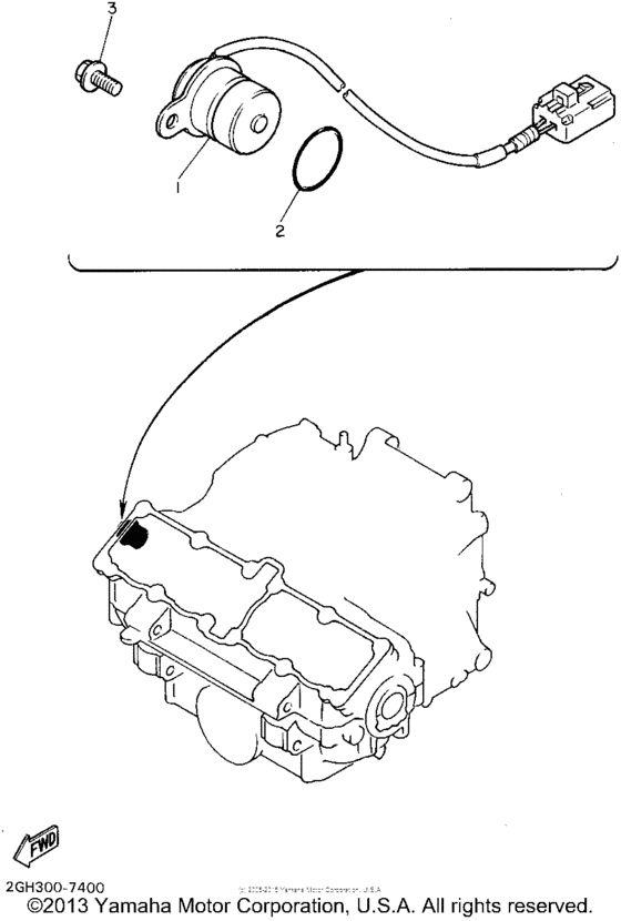 FZR1000G Pick up coil governor