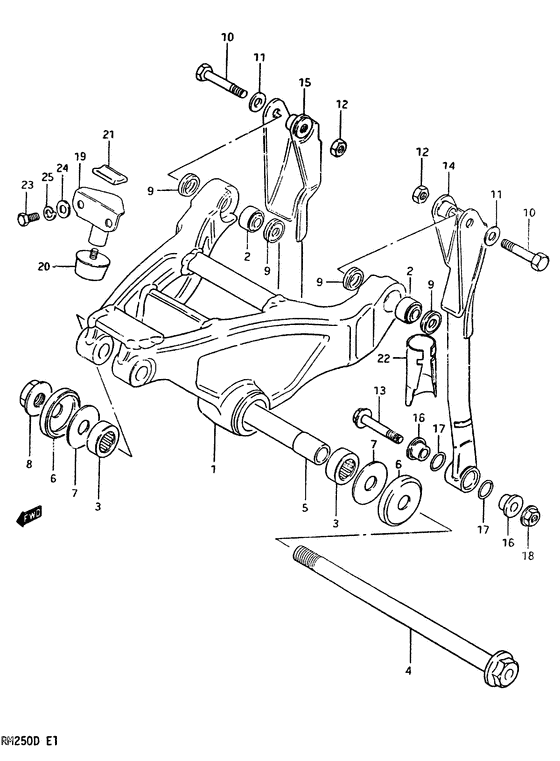 Cushion lever model z