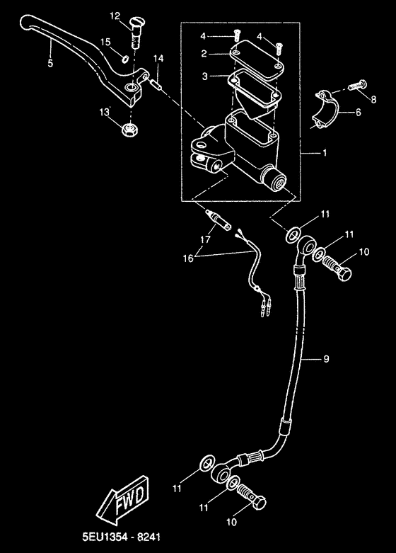 YH50 Главный тормозной цилиндр