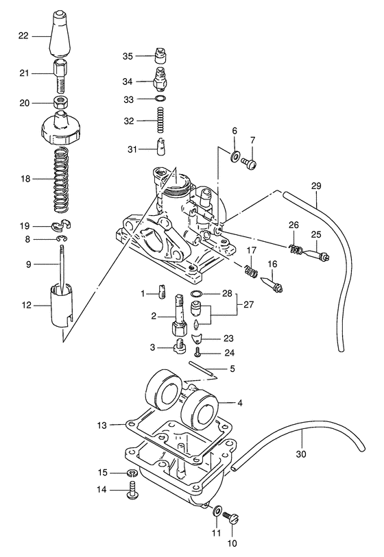 Carburetor assy