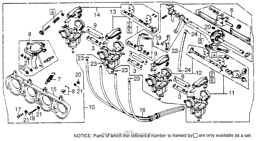 Carburetor (assy., link)