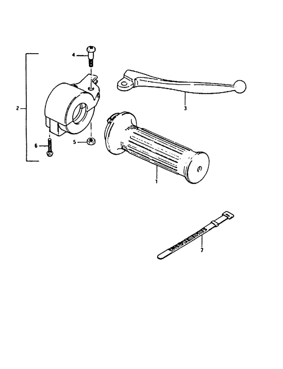 Right handle switch