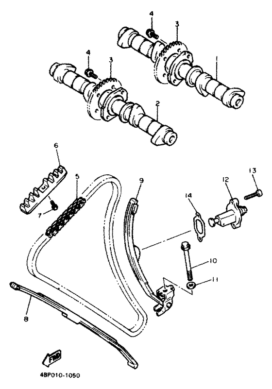 Camshaft . chain