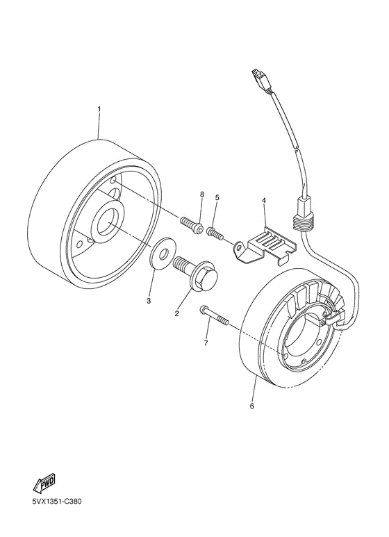 FZ6-S Генератор