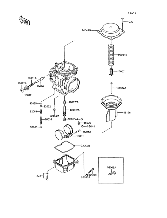 Carburetor parts(1/2)