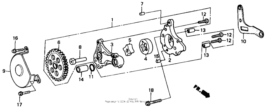Oil pump 84
