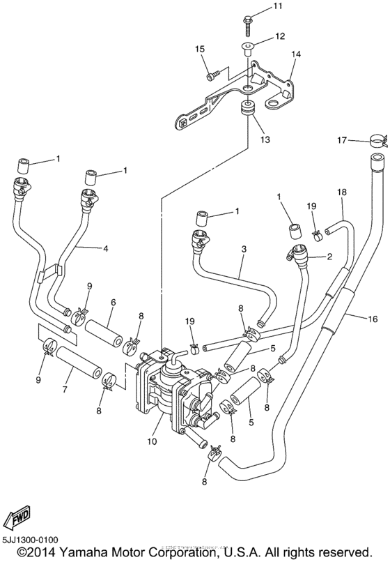 YZF-R1 Система забора воздуха