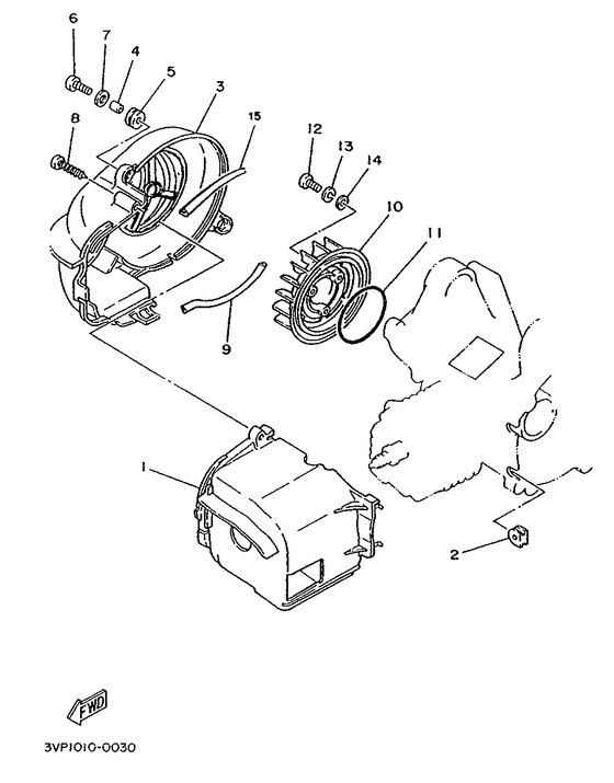 YE80 Bouclier ventilation