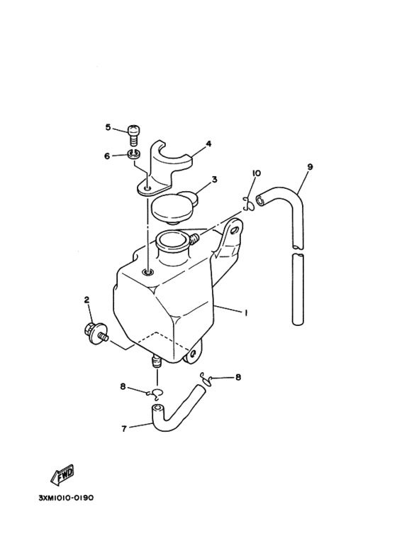 Oil tank assy