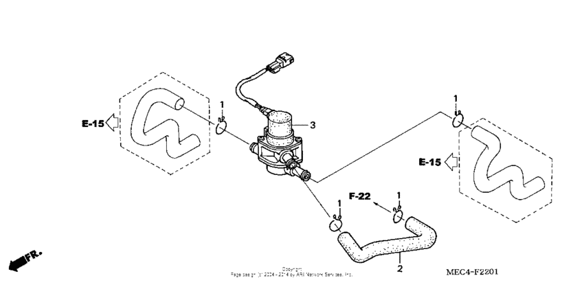 NRX1800D Клапан нагнетание воздуха