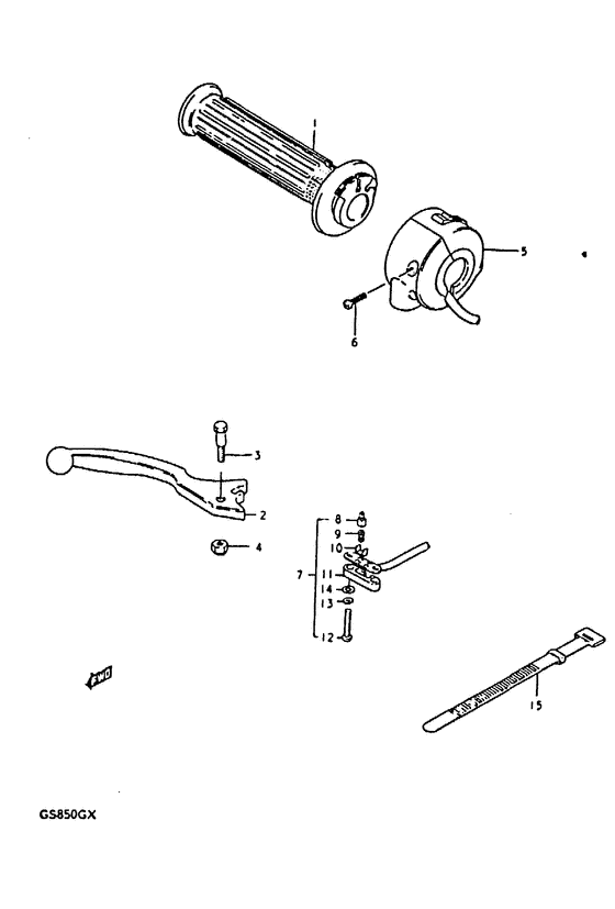 Right handle switch