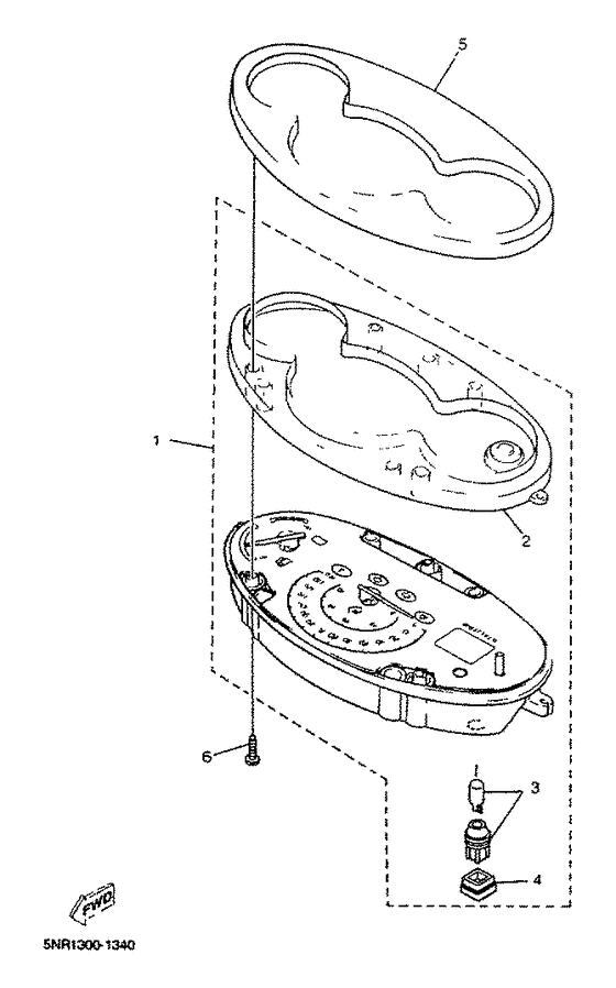 YP125D Приборы