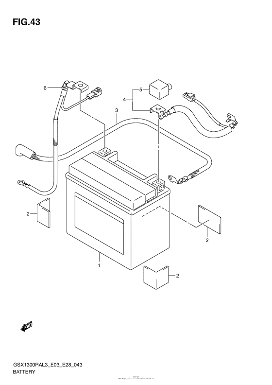 Battery (Gsx1300Ral3 E33)