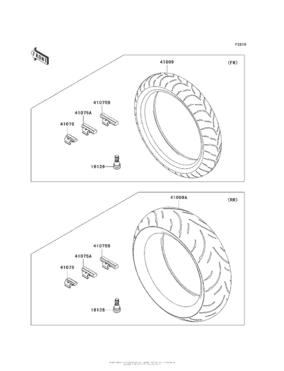ZX1000 Tires (Ca,us)